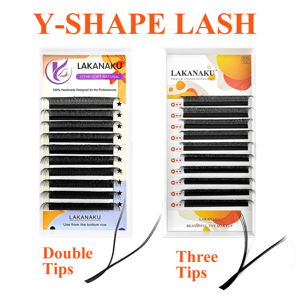 Eyelash Extension Human Hair - LAKANAKU Y ekstensi bulu mata Cilia