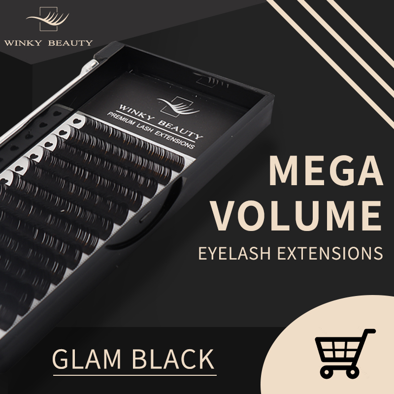 Eyelash Extension Russian - Winky Beauty kustom Logo Anda ekstensi