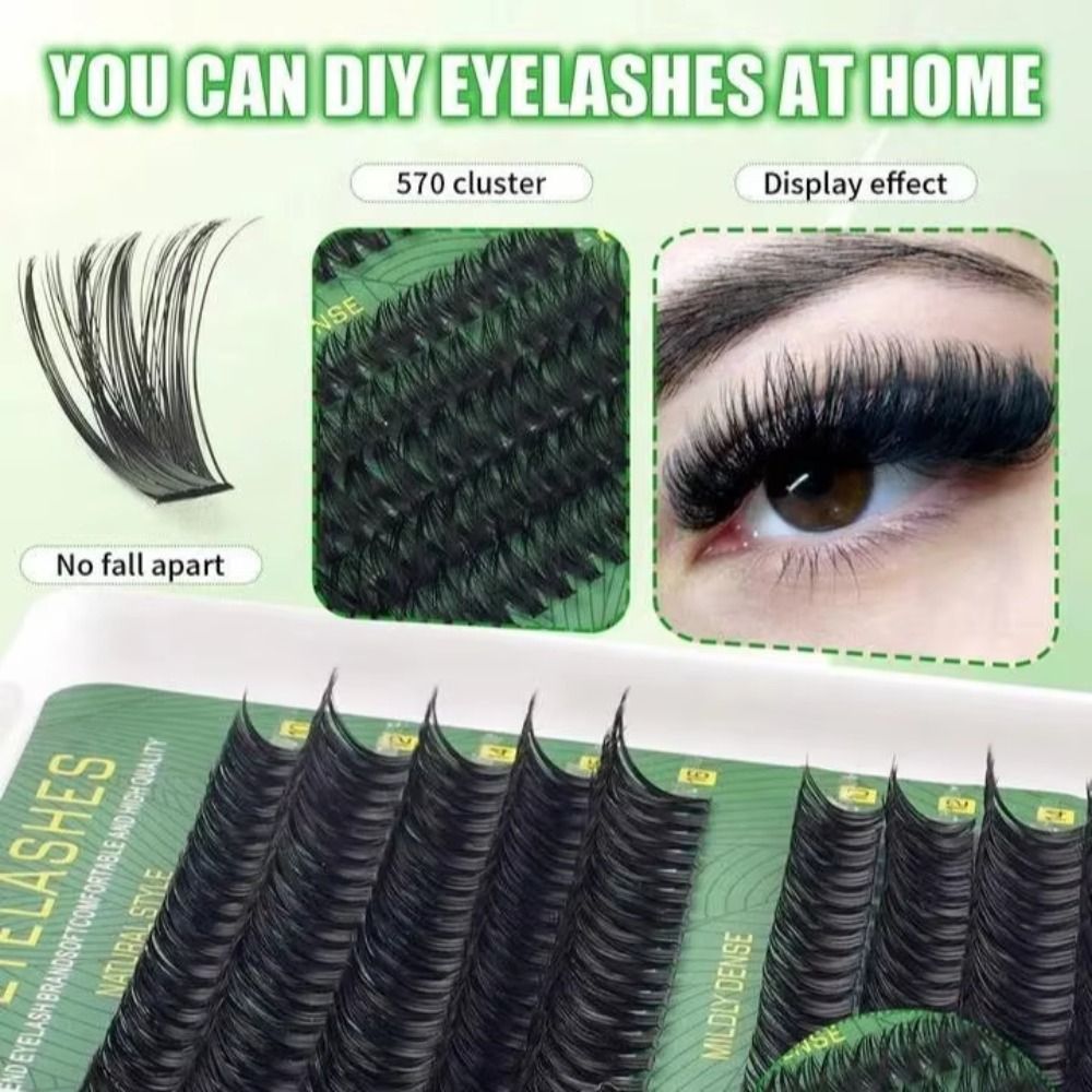 Bulu Mata Palsu Natural Look B - Eyelash Extension Look ulasan dan harga