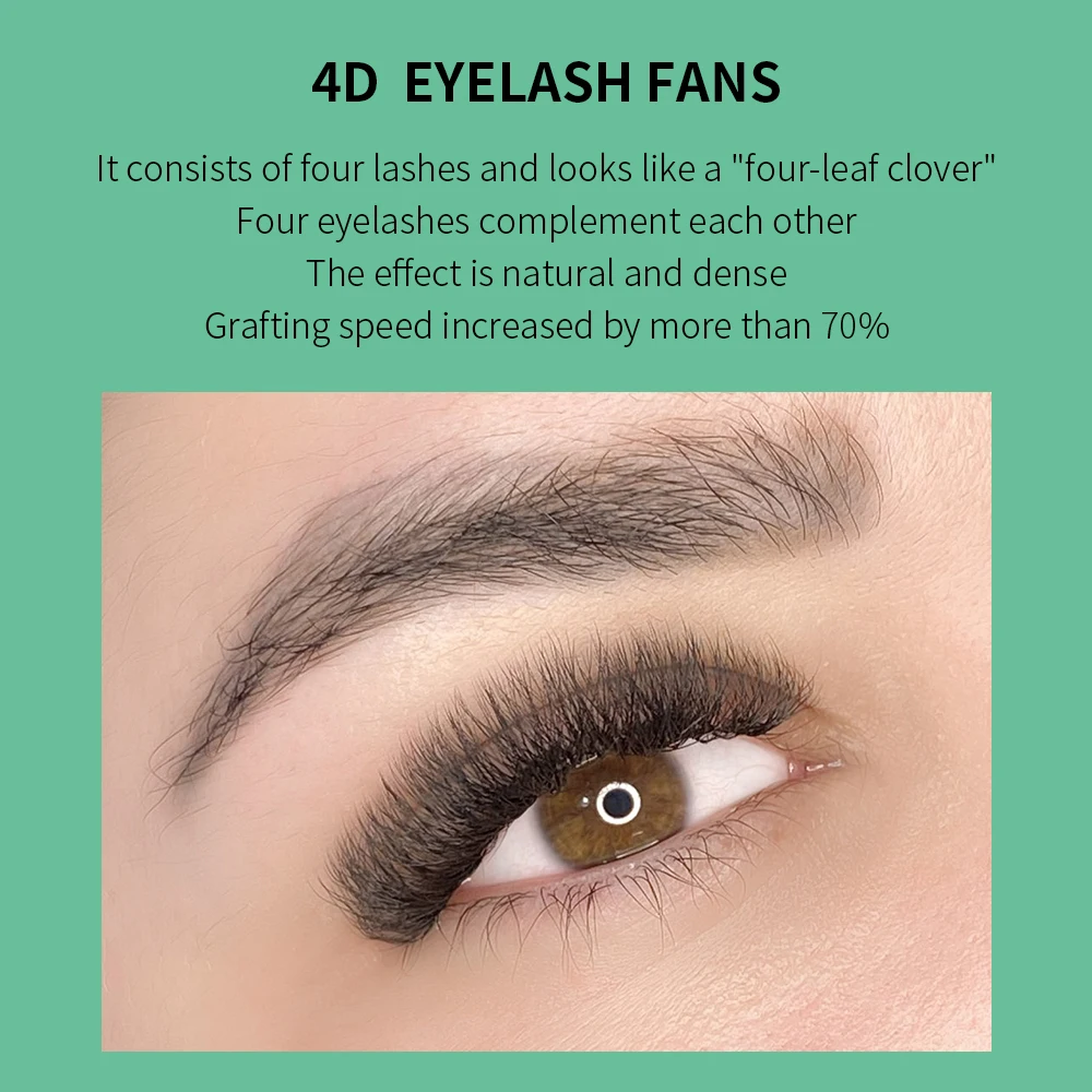 Glamor bulu mata 4D W ekstensi - Eyelash Extension Human Hair ulasan dan harga