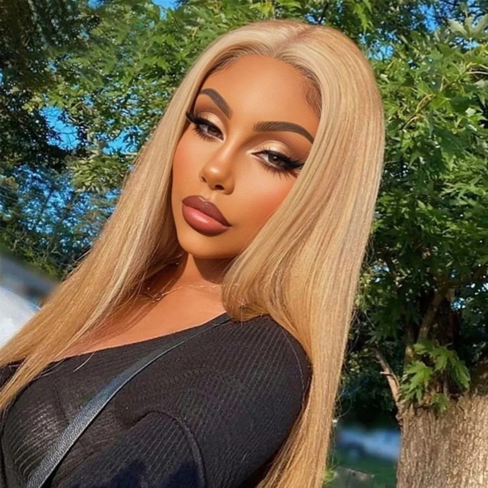 Wig rambut manusia lurus berwa - Eyelash Extension Natural Look ulasan dan harga