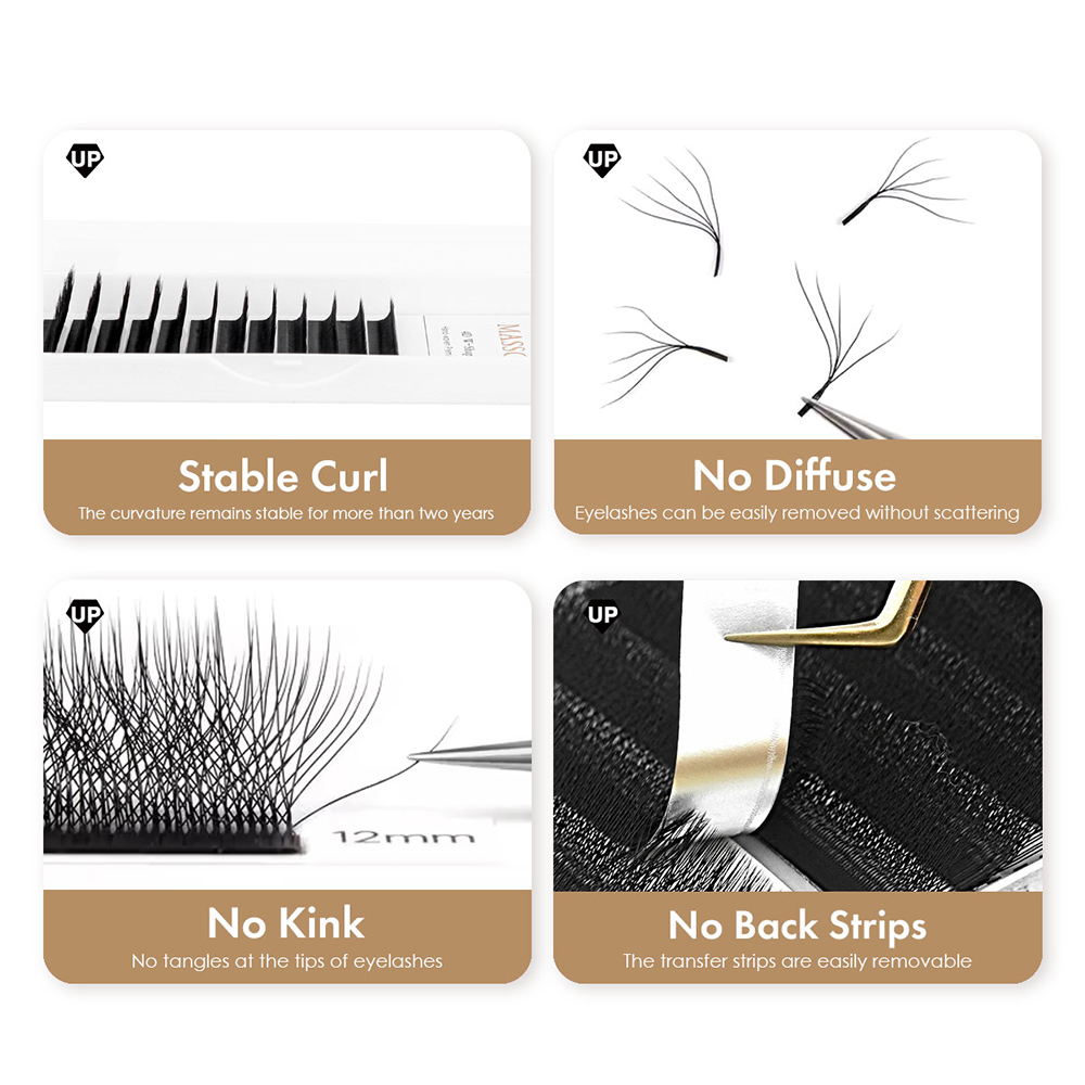 Ekstensi Bulu Mata MASSCAKU L  - Eyelash Extension Human Hair ulasan dan harga