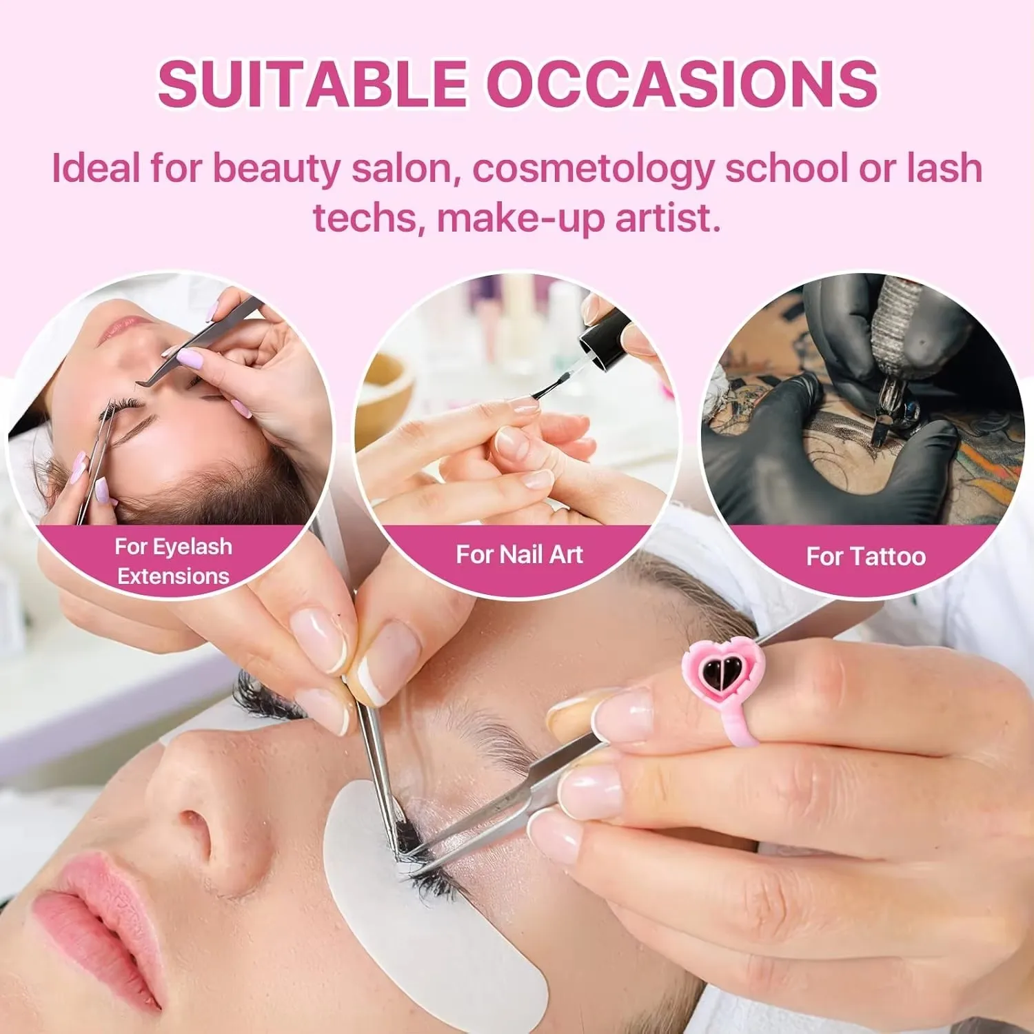 100 buah, dijual grosir, wadah - Eyelash Extension Look ulasan dan harga