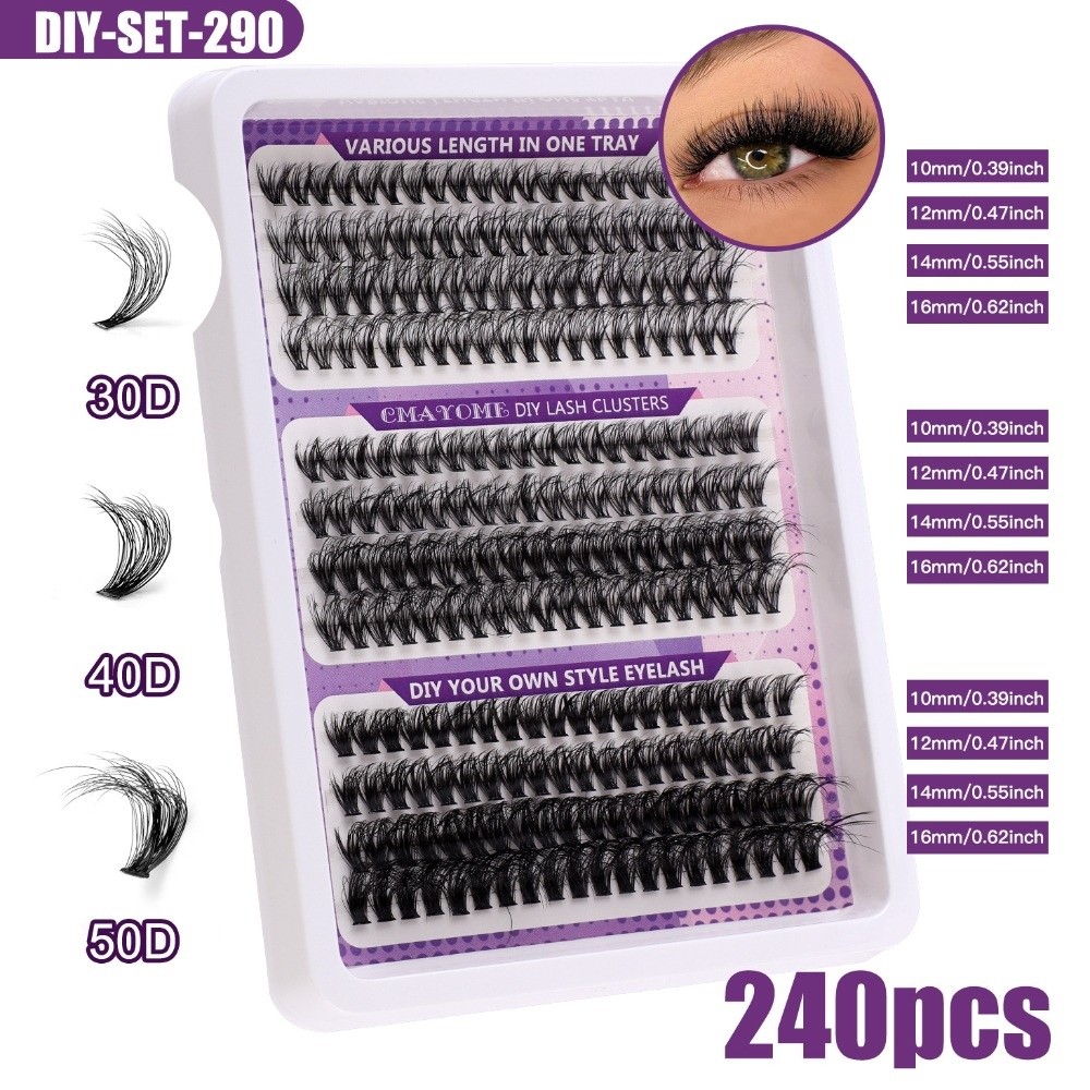 Bulu Mata Palsu Natural Look W - Eyelash Extension Look ulasan dan harga