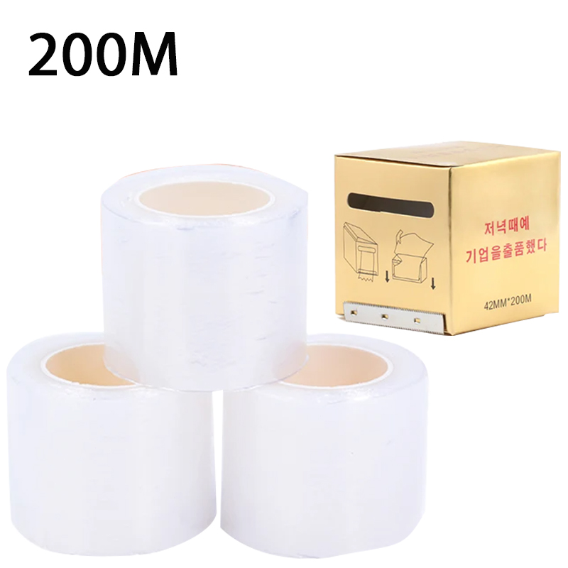 200m transparan Makeup Film bi - Eyelash Extension Look ulasan dan harga